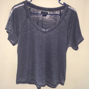 Light denim blue size small tee shirt